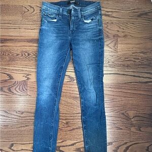 Low rise skinny jeans- Hudson size 24